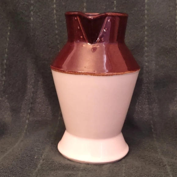 Vintage Pottery Cream Pitcher - Picture 2 of 7